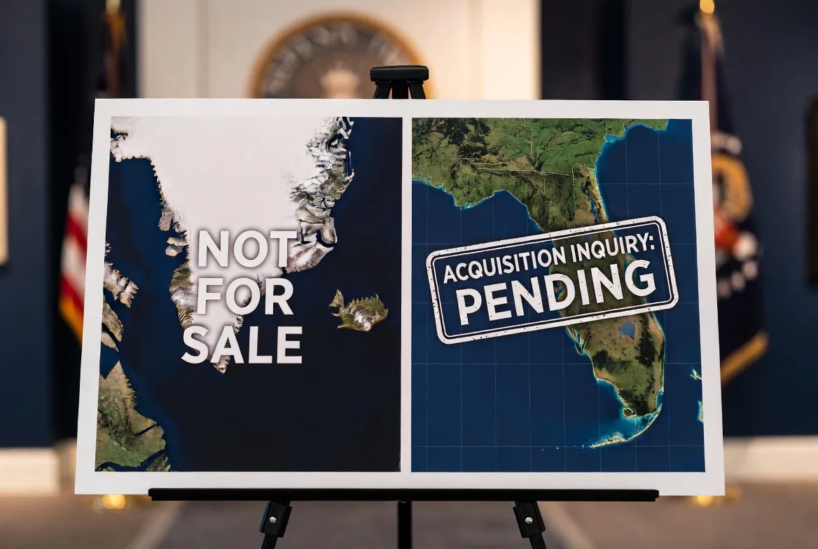 Greenland Prime Minister Asks Trump If He Can Buy Florida Instead