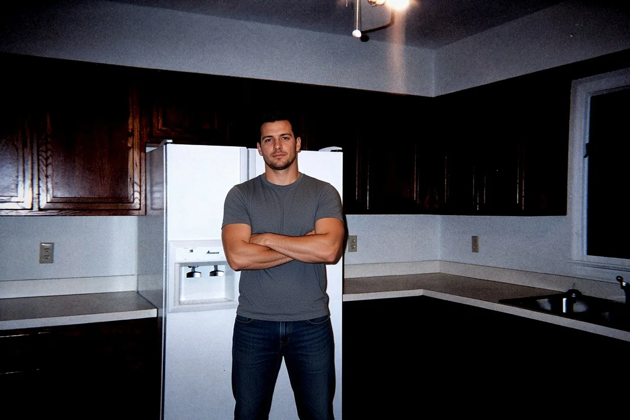 Dad Spends 14 Hours Defending Freezer Door Following Hurricane Isaias