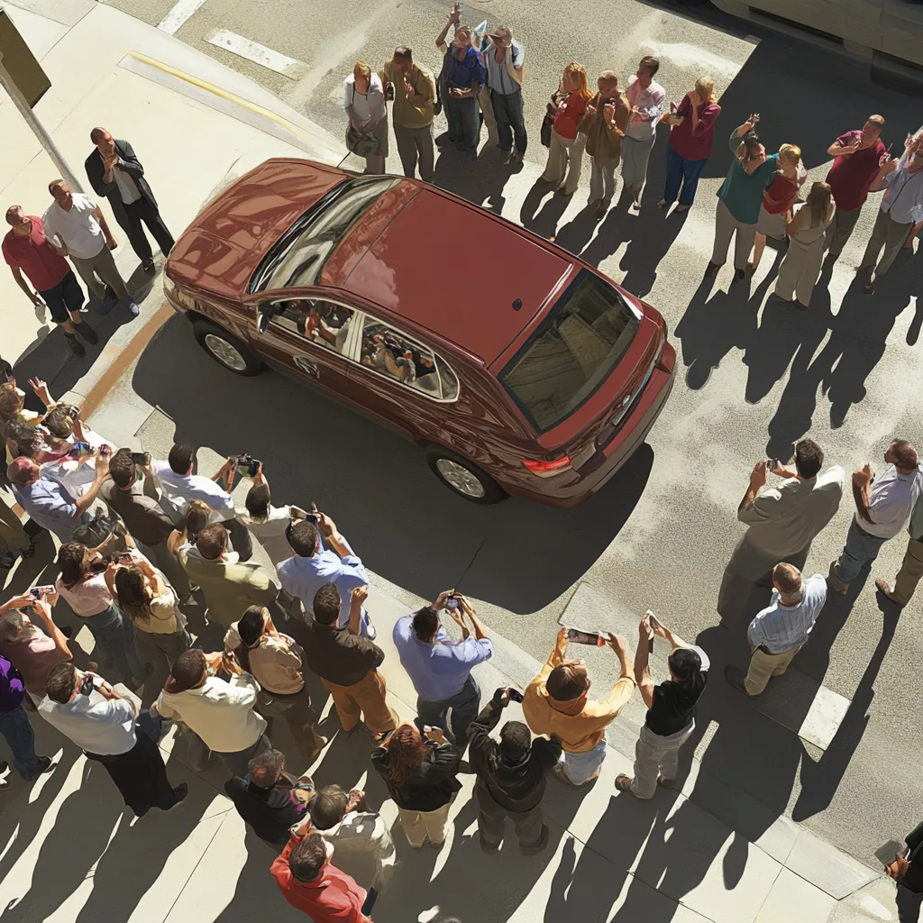 Man Crushed to Death by Enchanted Large Crowd After Successfully Parallel Parking