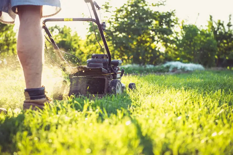 Man Identifies as Lawn-American. Declares Lawnmower as Part of Identity.