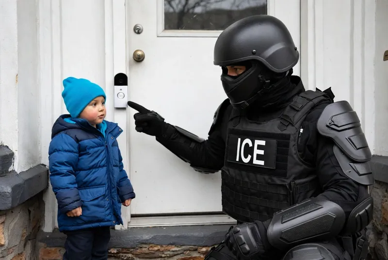 ICE Denies Using 5-Year-Old As ‘Bait,’ Claims He Was Just Running A Very Slow Decoy Operation
