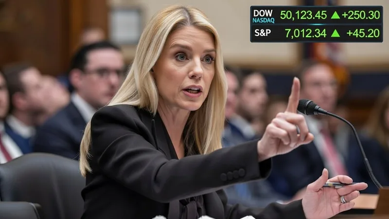 Pam Bondi Announces All Legal Briefs Will Now Be Written In NASDAQ Tickers